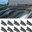 10 Antenas Aleta Tiburón Autoadhesivas Aerodinámicas