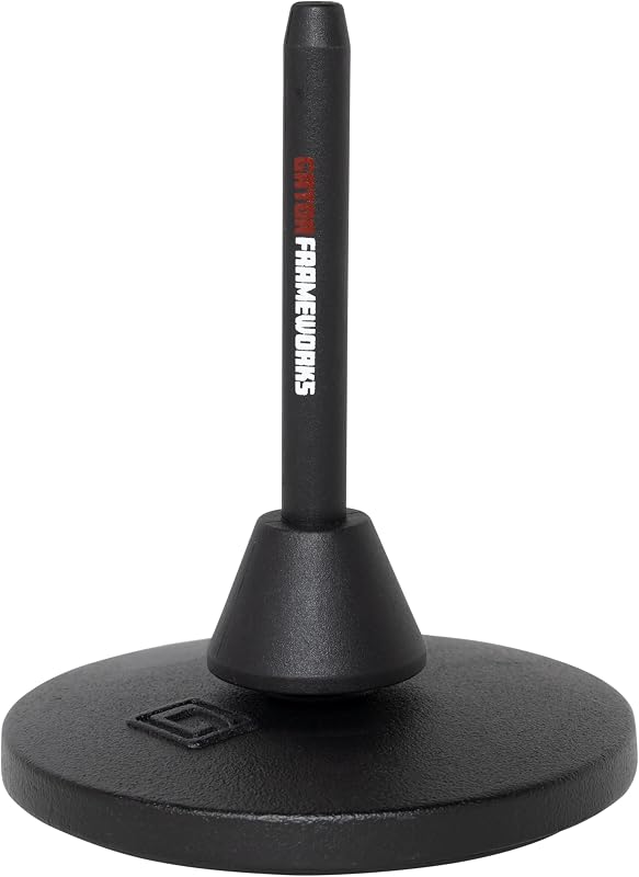 Soporte vertical clarinete flauta base redonda