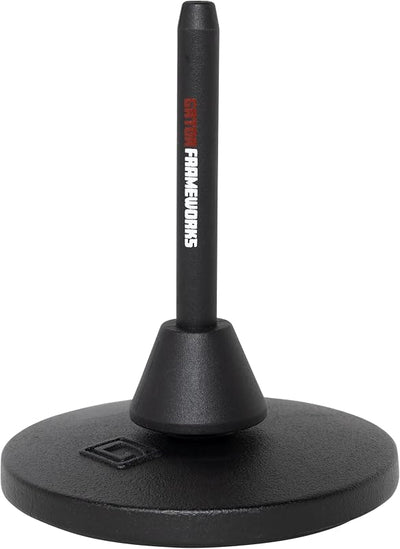 Soporte vertical clarinete flauta base redonda