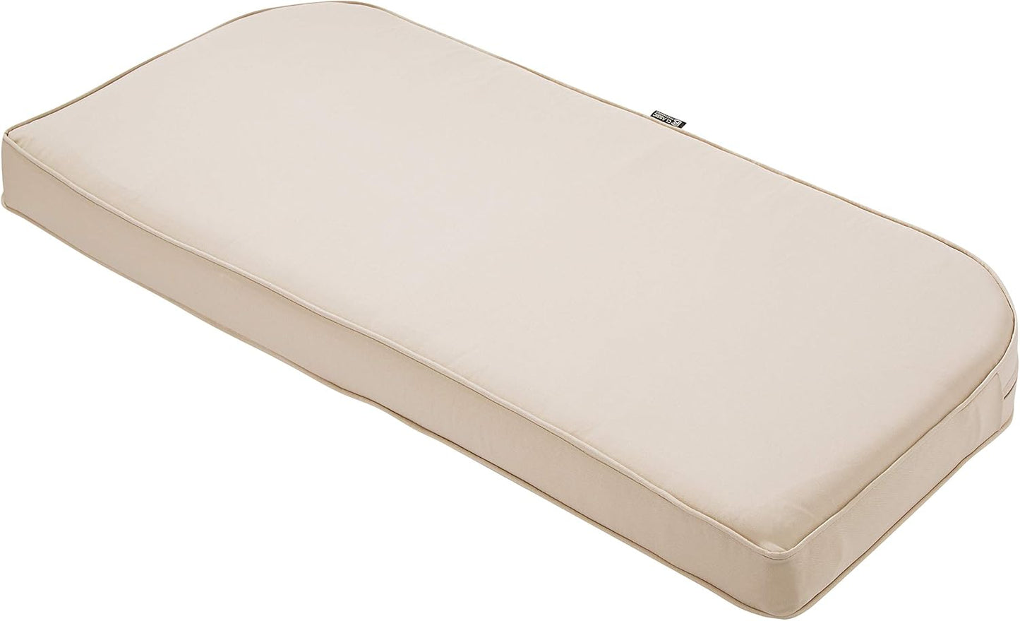 Cojín banco exterior 41x18x3pulg resistente agua beige