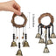 4 Pzas Campanas Bruja Colgante Perilla Puerta 3.1"