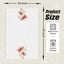 Toalla de cocina floral rosa y dorada decorativa 16 x 24