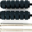 Clavija cambio pie extendida 3.8" para Harley Softail