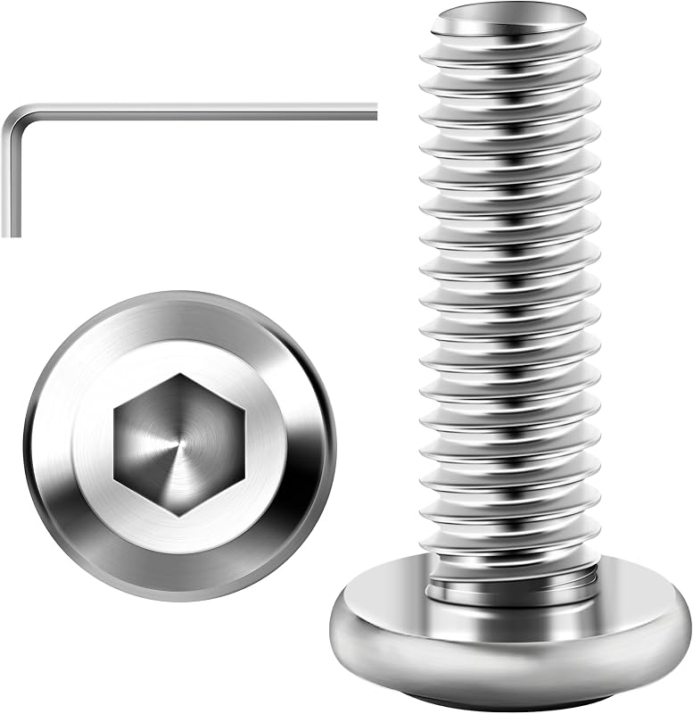 Tornillos M6 acero inox 304 para muebles
