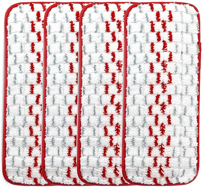 4 Almohadillas Microfibra Repuesto para Trapeador Promist Max