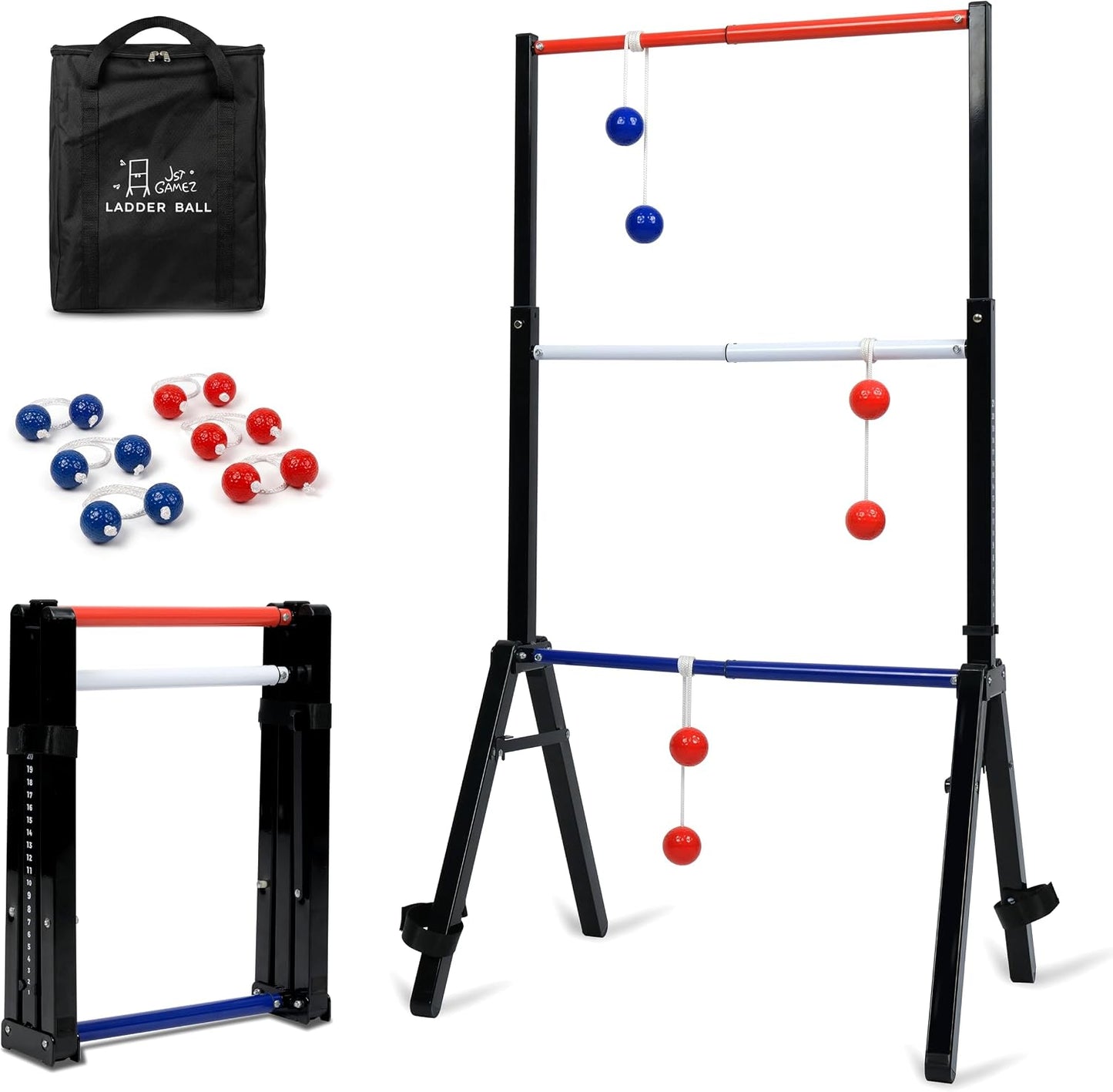 Set Ladder Ball 6 Bolas con Porta Puntajes