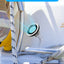 Ventilación combustible 90° manguera 5/8pulg acero inox barco
