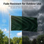 Bandera verde oscuro 3x5 resistente UV con ojales metal