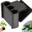 Tazas 3 agujeros soporte colgante acuario negro