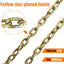 Pack 2 Cadenas Transporte 3/8pulg x10ft 6600lb DOT