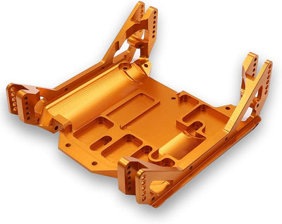 Placa deslizante aluminio 7075 CNC para Ryft RBX10 naranja