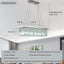 Candelabro K9 cristal 6 luces colgante 31.5"