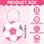 Juego 12 etiquetas equipaje con anillo metal 2.75pulg llavero PVC