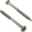 Tornillos acero inox T25 cabeza corneta 250 pzas