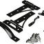 Kit puerta transición N109-314 con pestillo bisagras tirador