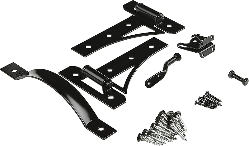 Kit puerta transición N109-314 con pestillo bisagras tirador