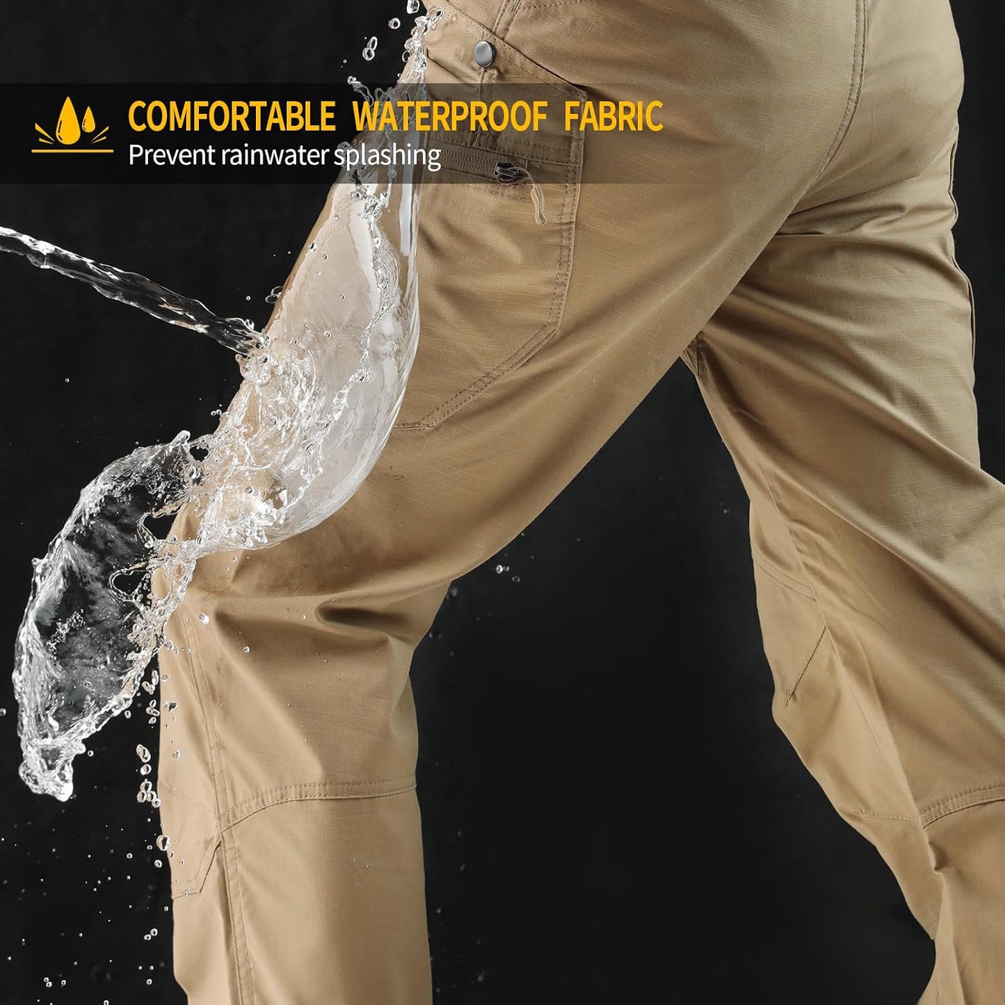 Pantalones tácticos Urban Pro para hombre impermeables