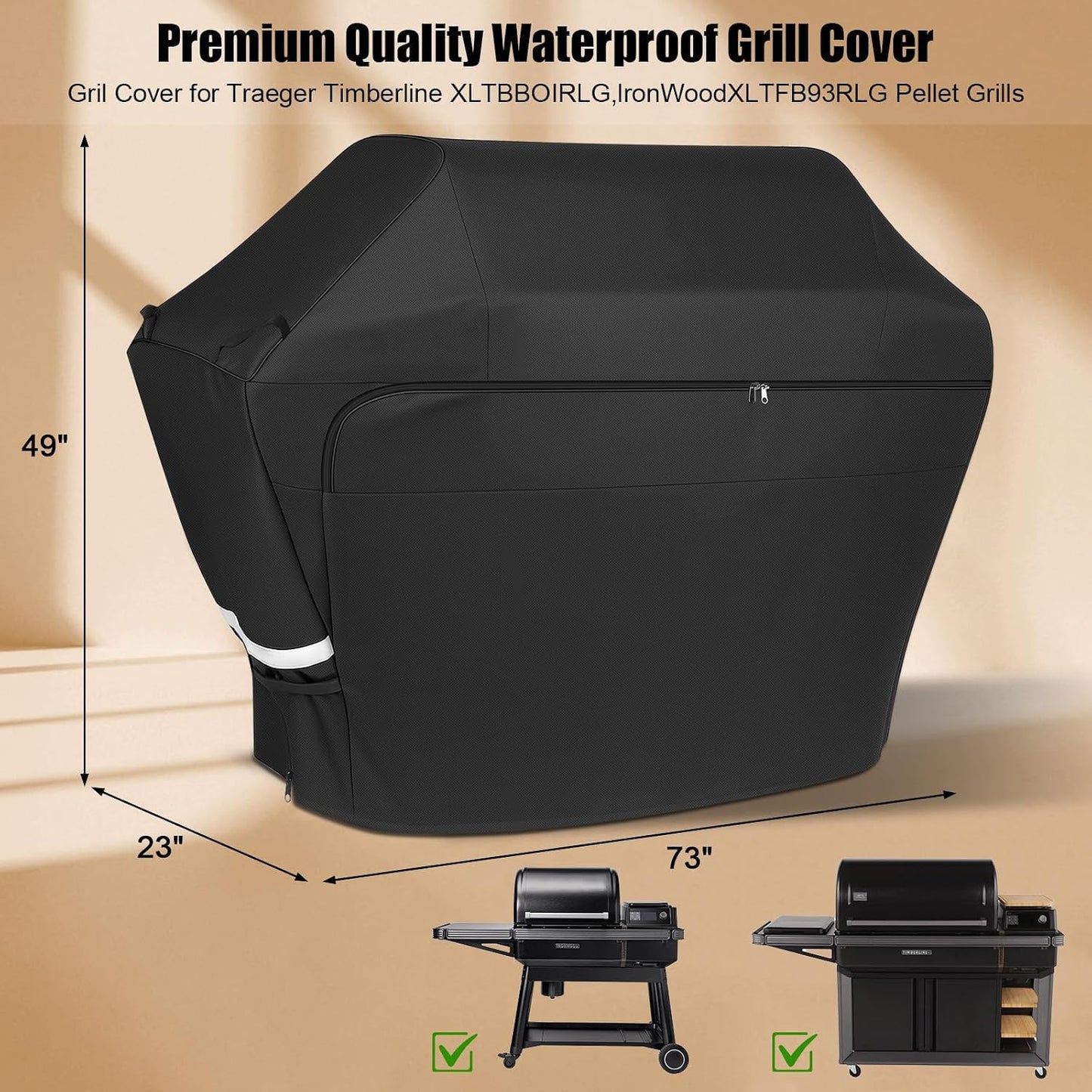 Cubierta parrilla Traeger Timberline XL resistente agua