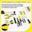 Set 58 Pzas Herramientas Reparación Casera con Caja Plástico