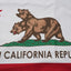 Bandera California doble cara 3x5ft con ojales latón