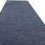 Tapete antiderrap con cepillo rayas 3x10ft gris y negro