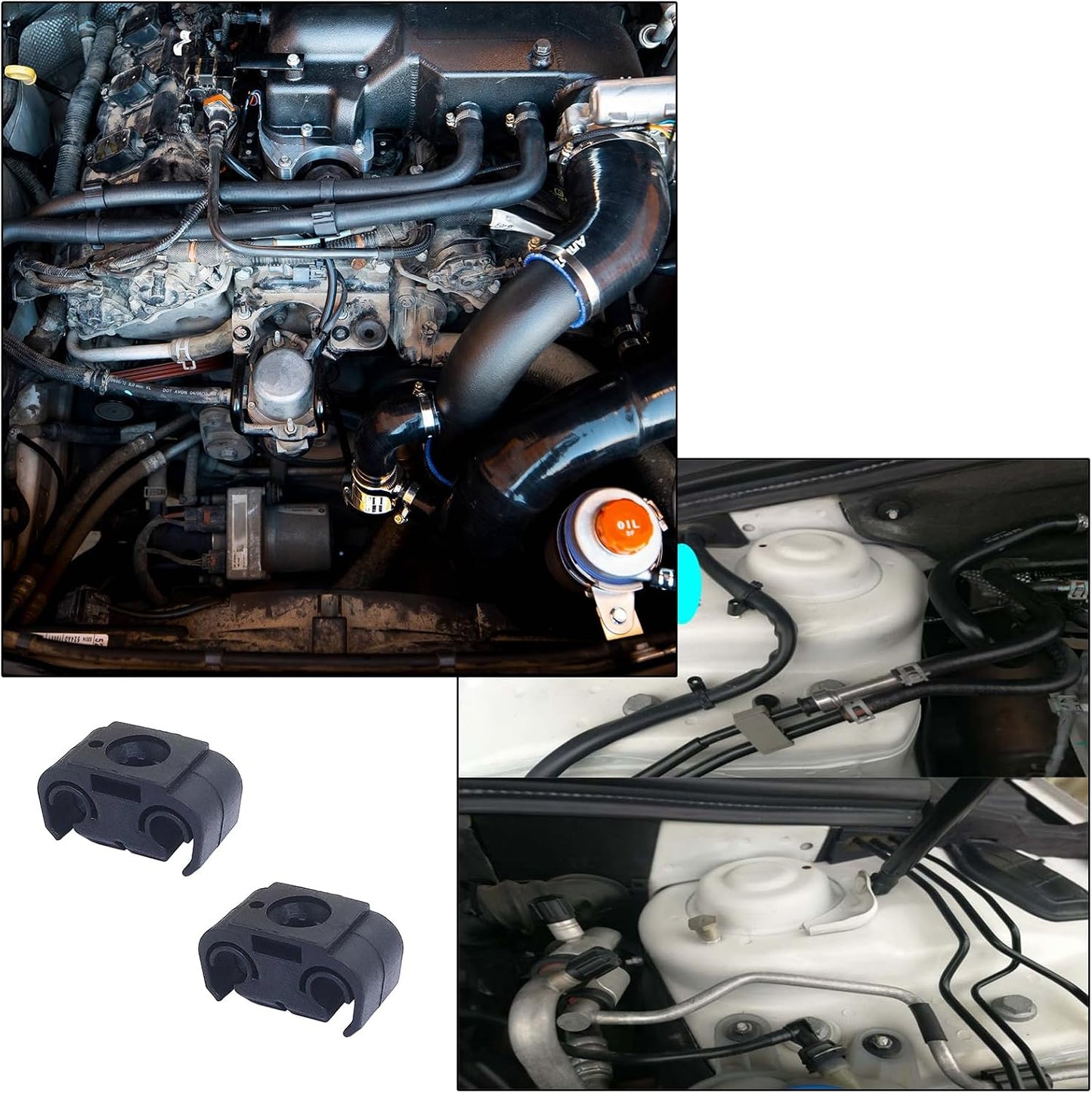 50 Pzas Soporte Manguera Freno Coche Comp Audi VW