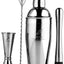 Set 4 Pzas Coctelera Mezclador Cuchara