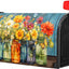 Fundas magnéticas para buzón 18x21pulg azul jardín