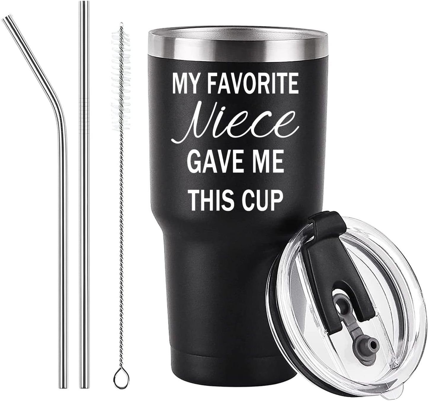 Taza viaje 30oz color negro regalo tío cumpleaños