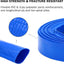 Manguera retrolavado piscina 1.5x100ft PVC azul reforzado