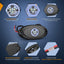 4 Luz LED Rock para coche nocturna