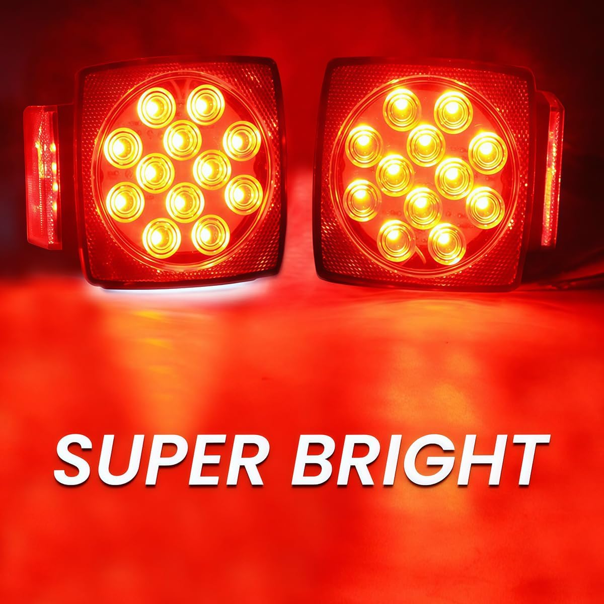 Kit luces LED 12V para remolque barco camper