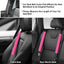 Fundas cinturón seguridad automóvil 15pulg set 2