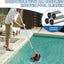 Gancho piscina limpiador 68" poste aluminio ajustable