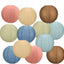 12 Faroles Papel Bohemia 10pulg Decoración Aula Bodas