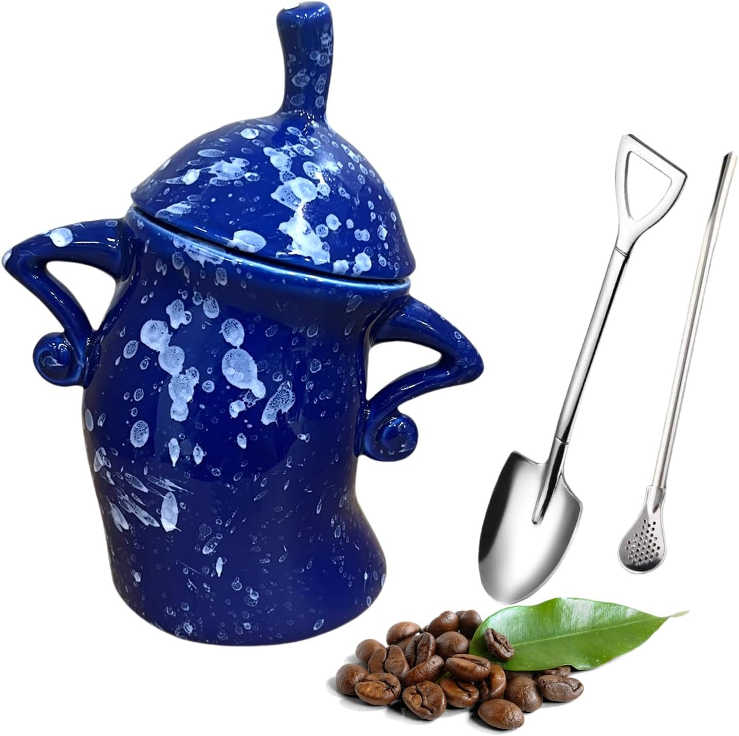 Recipiente cerámica Sassy 28oz café té especias