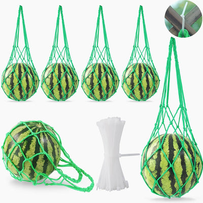 Pack 10 redes melón 20 bridas cables jardín vertical