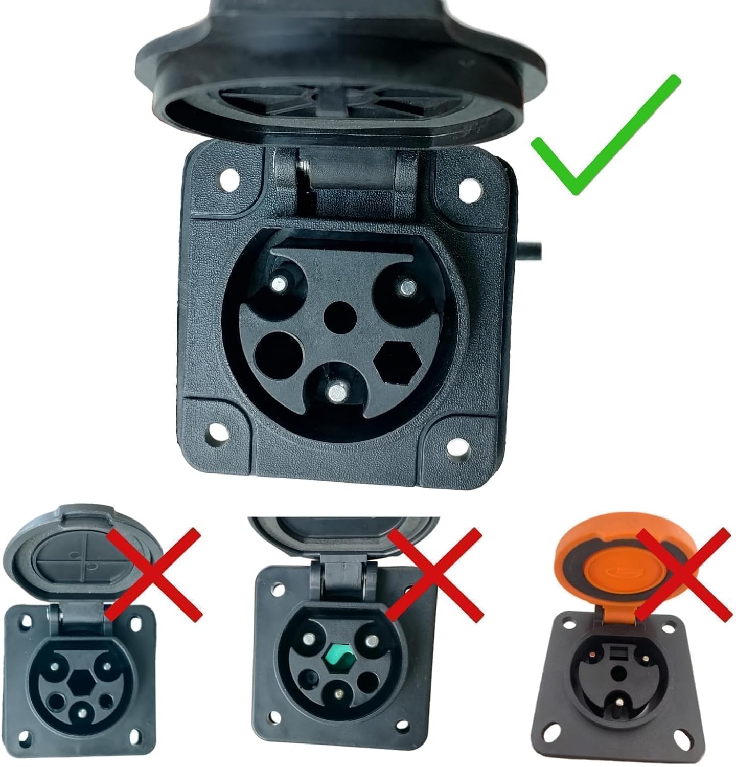 Cable carga carrito golf D2 D3 D5 D-Max EV 16A 110-220V UL