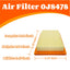 Filtro aire comp Genera 14-22KW 990/999CC 5uds