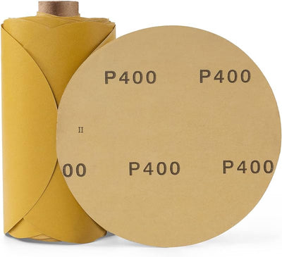 100 Discos Lija PSA 6pulg Grano 400 Aluminio