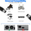 2 Cables MIDI 1.6ft Macho a Macho 5 Pines para Teclado