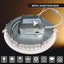 Luz LED techo redonda empotrable 8" 25W regulable 5CCT