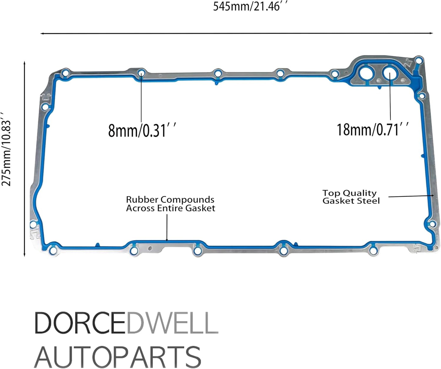 Kit juntas motor GM LS V8 4.8L-6.2L incluye OS30693R