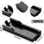 Pack 10 placas llenado disyuntores cubierta negro