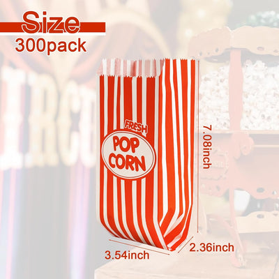 300 bolsas palomitas 1oz porciones individuales fiestas navidad