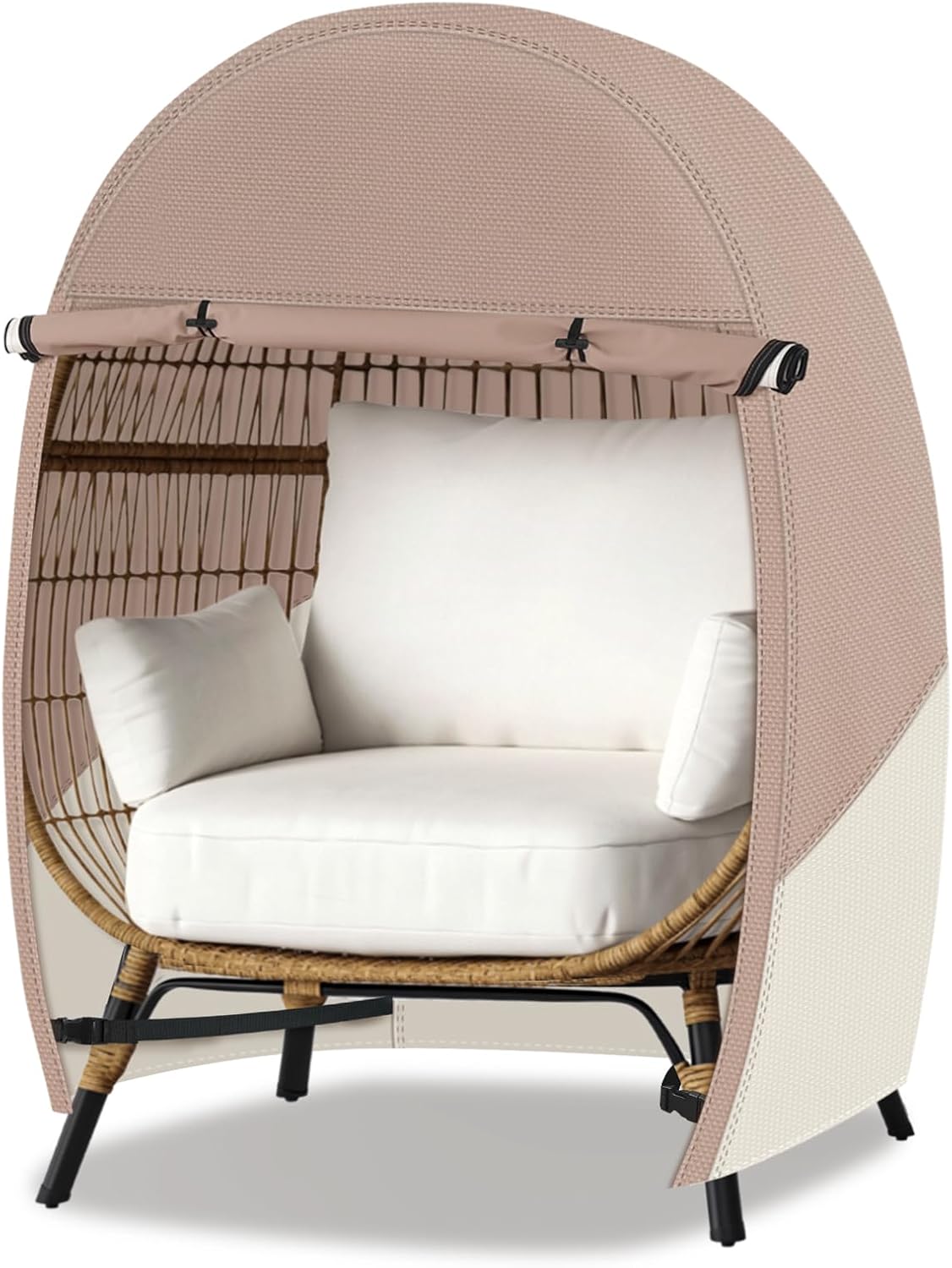 Funda silla patio 600D impermeable UV 54x43x60"