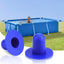 Repuesto enchufe piscina comp Intex 2uds azul