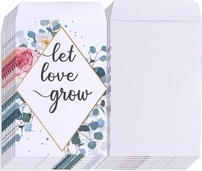 200 Paquetes Semillas Autoadhesivas Let Love Grow Boda