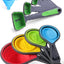 Juego 8 Pzas Tazas y Cucharas Medidoras Plegables