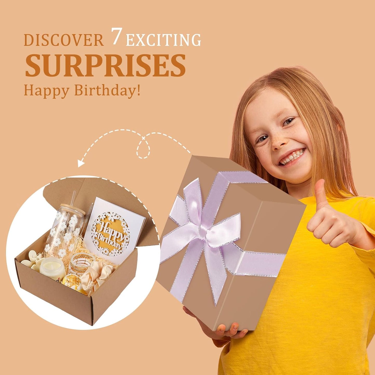 Set tazas vidrio modernas para adolescentes cumpleaños